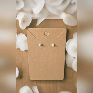 Mini Faux Pearl Stud Earrings